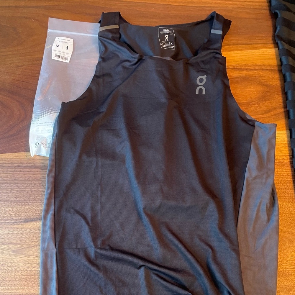 On running performance tank men’s med